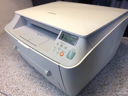 Лазерное МФУ Samsung SCX-4100 (принтер\ сканер\ копир), печать ч\б